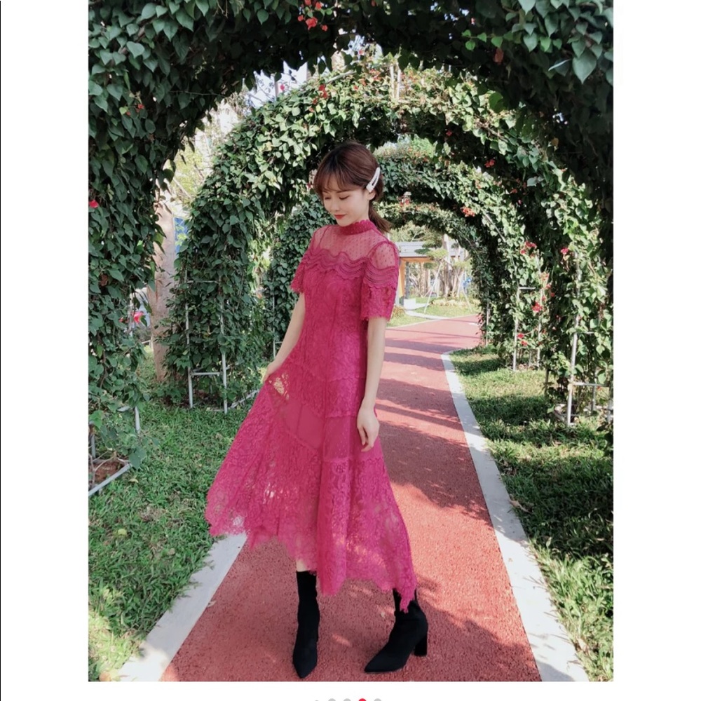 Snidel all lace dress